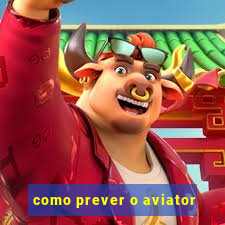 como prever o aviator